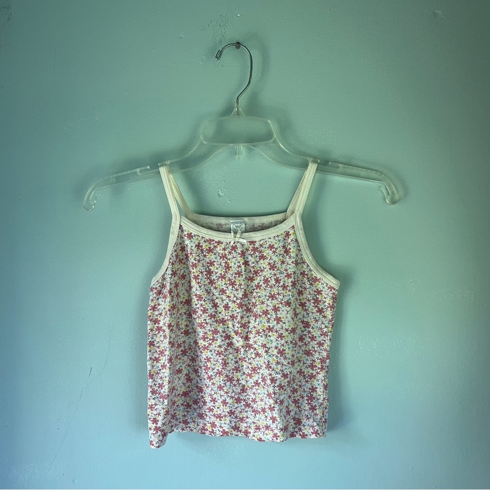 Talbot’s Kids Pastel Floral Tank Top Size 4